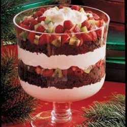 Chocolate and Fruit Trifle recipe