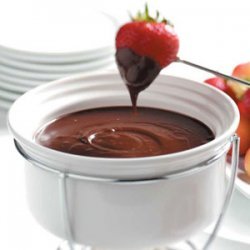Chocolate-Raspberry Fondue recipe