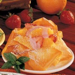 Strawberry-Orange Phyllo Cups recipe
