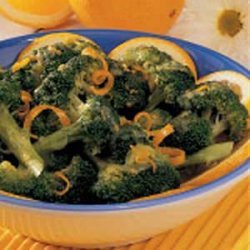 Broccoli with Orange Sauce recipe