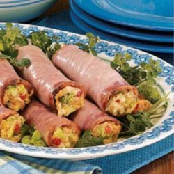 Broccoli Ham Roll-Ups recipe