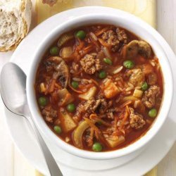Beefy Vegetable Soup recipe