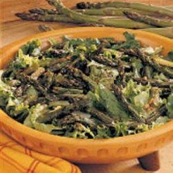 Light Roasted Asparagus Salad recipe