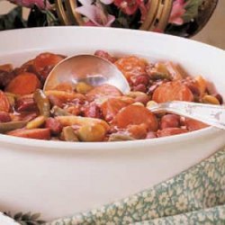 Hearty Bean Side Dish recipe