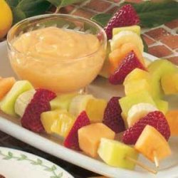 Fruit Kabobs with Citrus Dip recipe