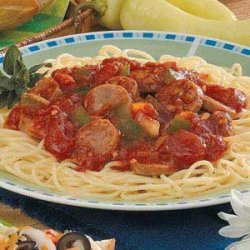Italian Sausage Spaghetti recipe