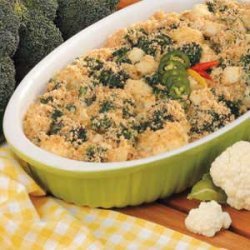 Broccoli Cauliflower Bake recipe