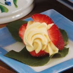 Cream-Filled Strawberries recipe