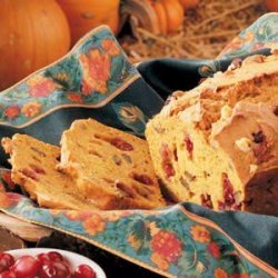 Pumpkin Cranberry Nut Bread recipe