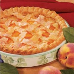 Peaches 'N' Cream Pie recipe