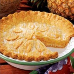 Glazed Pineapple Pie recipe
