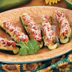 Stuffed Zucchini Boats recipe
