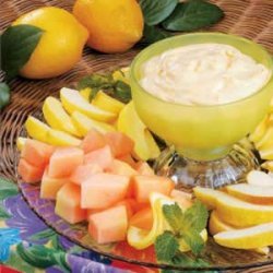 Lemon Fruit Dip recipe