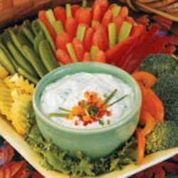 Chive-Onion Vegetable Dip recipe