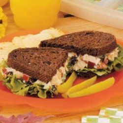 Waldorf Chicken Salad Sandwiches recipe