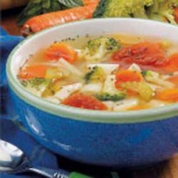 Hearty Chicken Vegetable Soup recipe