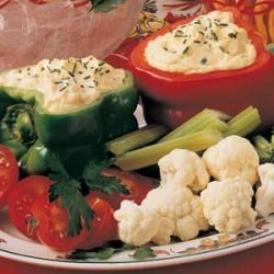 Festive Vegetable Dip recipe