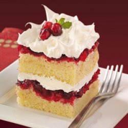 Cranberry-Topped Cake recipe