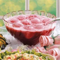 Cranberry Raspberry Punch recipe