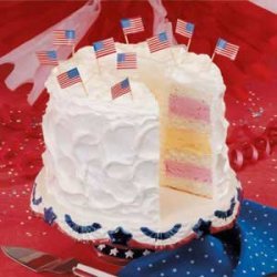 Fourth of July Ice Cream Cake recipe
