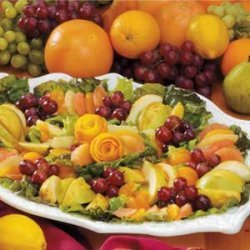 Fresh Fruit with Balsamic Vinaigrette recipe