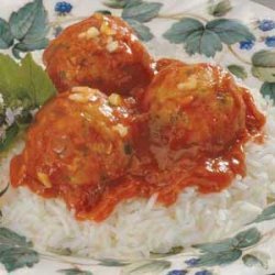 Turkey Meatballs in Garlic Sauce recipe