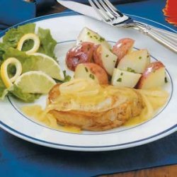 Lemon-Butter Red Potatoes recipe