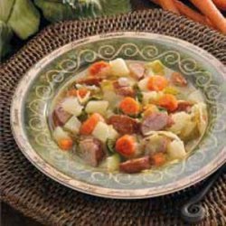 Kielbasa Cabbage Soup recipe