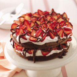 Chocolate Strawberry Torte recipe