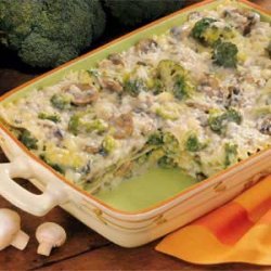 Creamy Broccoli Lasagna recipe