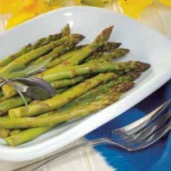 Roasted Asparagus with Balsamic Vinegar recipe