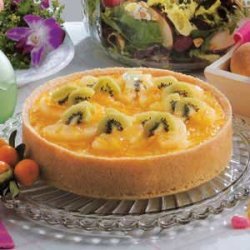 Kiwi Pineapple Cheesecake recipe
