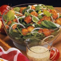 Vidalia Onion Spinach Salad recipe