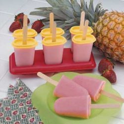 Fruity Yogurt Ice Pops recipe