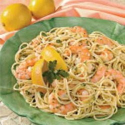 Garlic Shrimp Spaghetti recipe