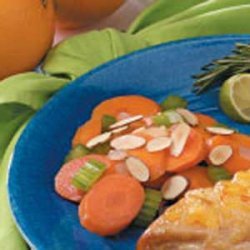 Carrot 'N' Celery Amandine recipe