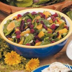 Beet Spinach Salad recipe