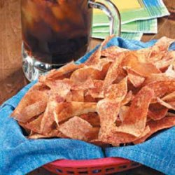Spicy Ribbon Potato Chips recipe
