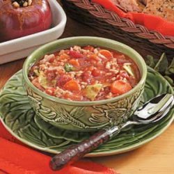 Turkey Cabbage Stew recipe