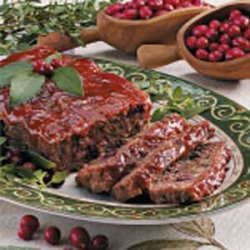 Cranberry Meat Loaf recipe
