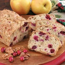 Apple Cranberry Bread recipe