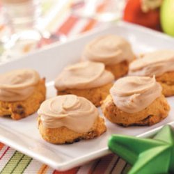 Frosted Pumpkin Cookies recipe