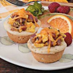 Omelet Biscuit Cups recipe