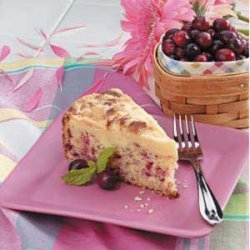 Creamy Cranberry Coffee Cake recipe