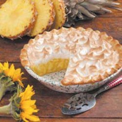 Pineapple Meringue Pie recipe