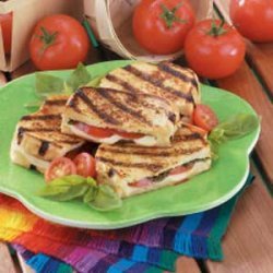 Fast Italian Grilled Cheese recipe
