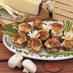 Artichoke Mushroom Caps recipe