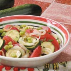 Zucchini Tomato Salad recipe