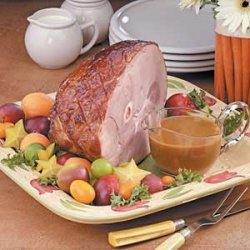 Plum-Glazed Gingered Ham recipe