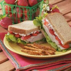 Berry Turkey Sandwich recipe
